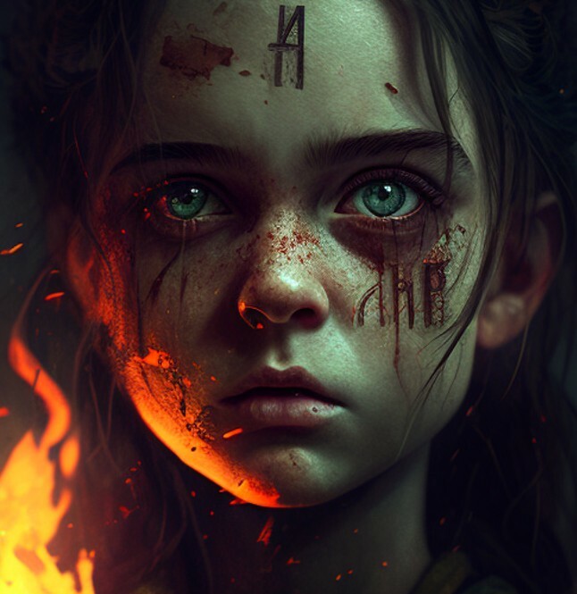 Тату эскизы сгенерированные нейросетью 